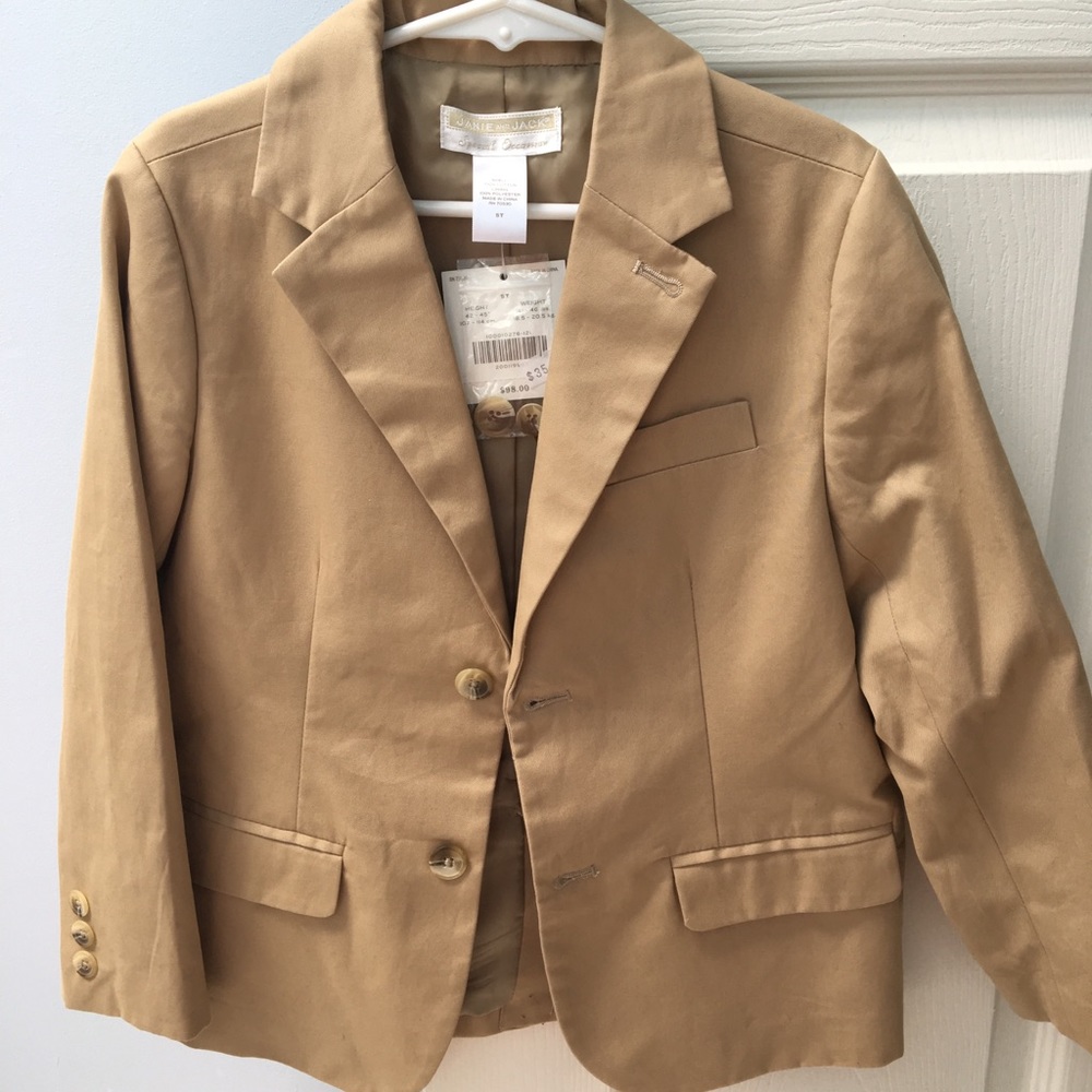 New Boys Jacket 5T Janie and Jack
